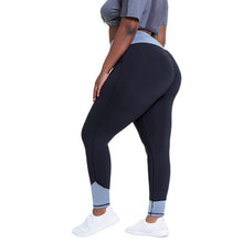 Load image into Gallery viewer, WOTWOY Women Elastic Fitness Plus Size Leggings Pants