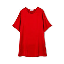 Load image into Gallery viewer, WOTWOY Women Oversized Satin Top