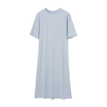 Load image into Gallery viewer, WOTWOY Women Loose Straight Casual Mid Calf Dress