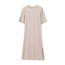 Load image into Gallery viewer, WOTWOY Women Loose Straight Casual Mid Calf Dress