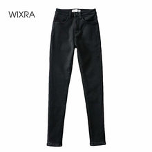 Load image into Gallery viewer, WIXRA Women Casual Long Skinny Denim Jeans