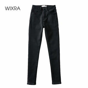 WIXRA Women Casual Long Skinny Denim Jeans