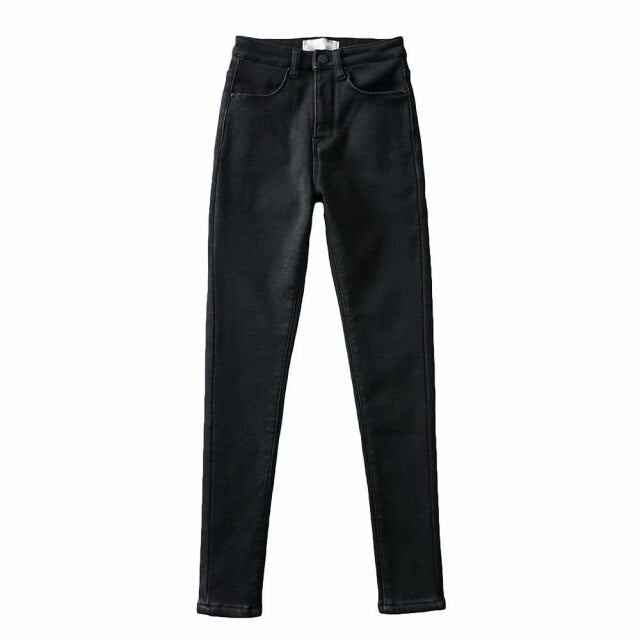 WIXRA Women Casual Long Skinny Denim Jeans