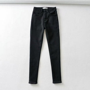 WIXRA Women Casual Long Skinny Denim Jeans