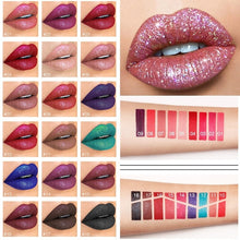 Load image into Gallery viewer, PUDAIER Classic Vivid 18 Color Glitter Lipstick