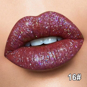 PUDAIER Classic Vivid 18 Color Glitter Lipstick