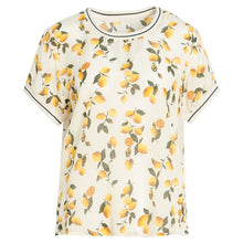 Load image into Gallery viewer, SUYADREAM Short Sleeve Crepe Floral Printed Top