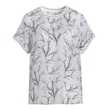 Load image into Gallery viewer, SUYADREAM Short Sleeve Crepe Floral Printed Top