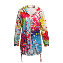Load image into Gallery viewer, THEFOUND Women Colorful Graffiti Jacket